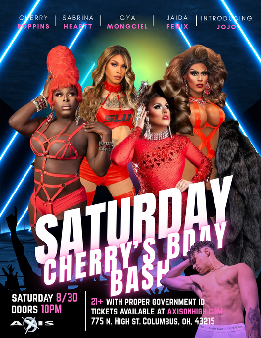 08/30 Cherry Poppins Birthday + Saturday Night Dance Party
