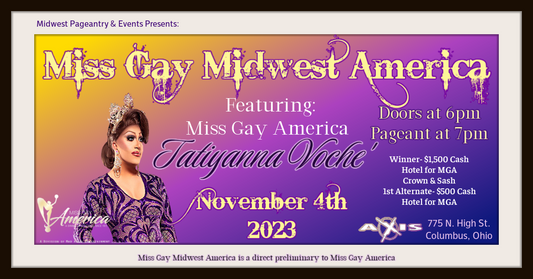11/04 Miss Gay Midwest America with Tatiyanna Voche'