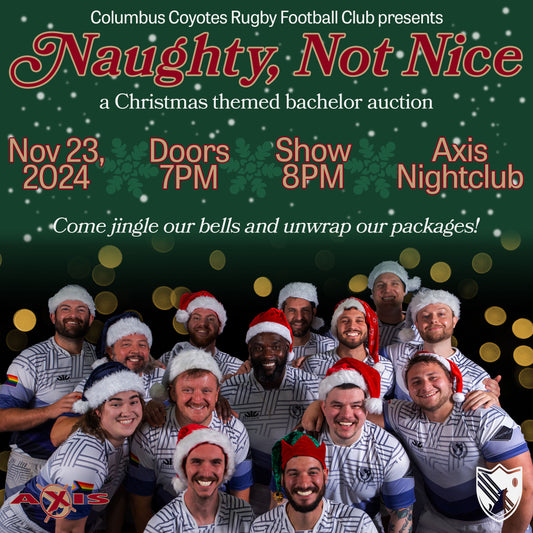 11/23 Coyotes Bachelor Auction "Naughty not Nice"